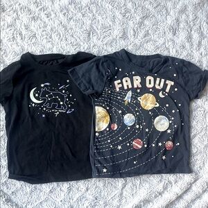 Space-Themed Graphic T-Shirts kids 4t